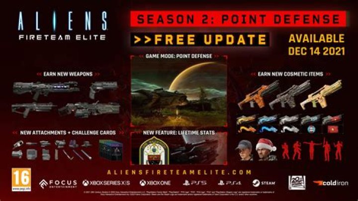 
Aliens: Fireteam Elite Update 1.11 Patch Notes