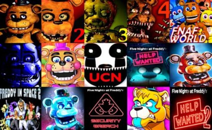 all fnaf games in order