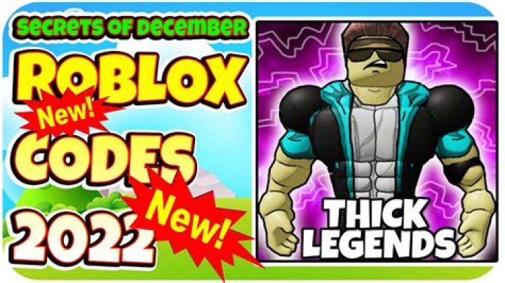 All New Roblox Thick Legends Codes (June 2022)