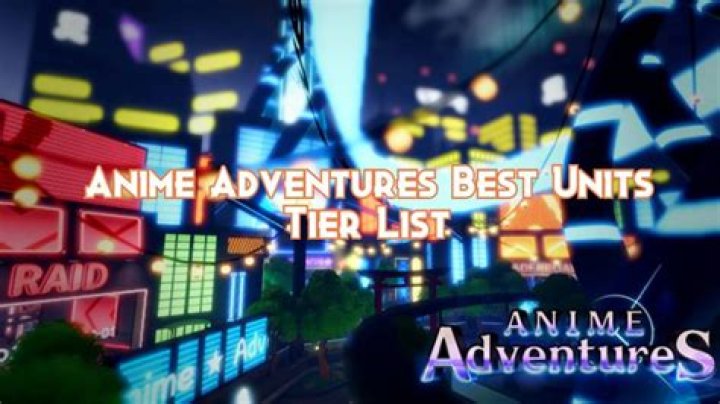Anime Adventures – Best Units