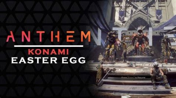 anthem easter egg konami code unlock