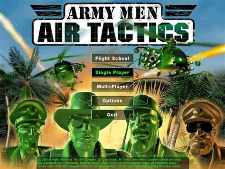 Army Men Air Tactics PC Cheats