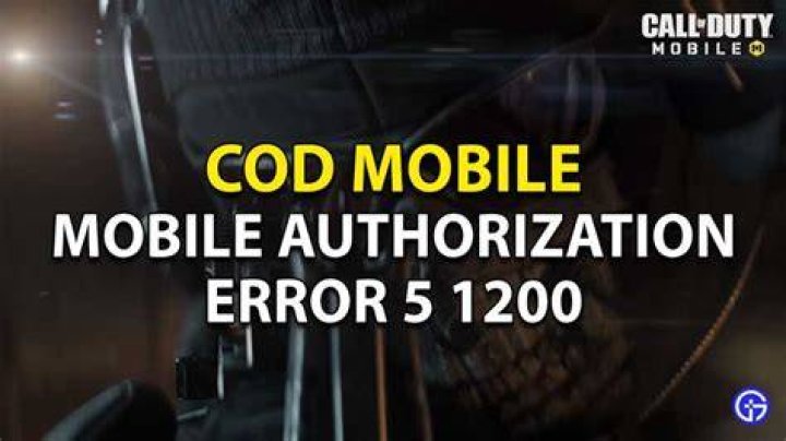 Authorization Error 5 1200 Solution Fix