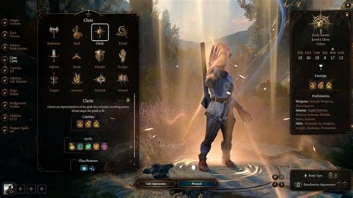 Baldur’s Gate 3 (BG3) Cleric guide