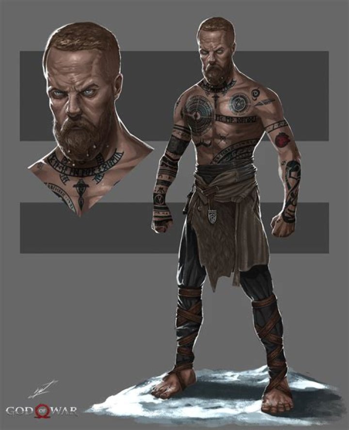 Baldur's Gate 3: a long-haired warrior about to fight a Minotaur.