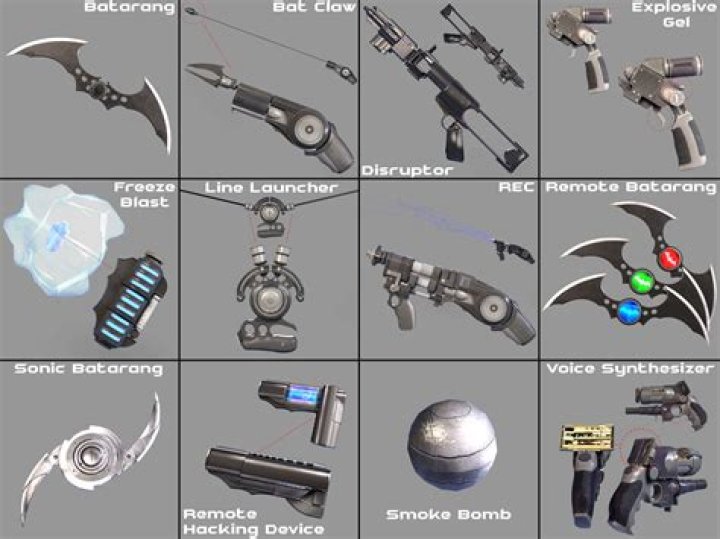 Batman: Arkham Knight Gadget List