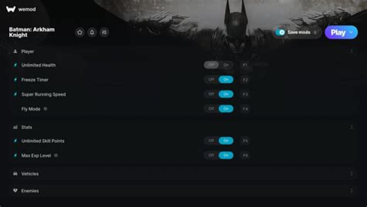 Batman: Arkham Knight PC Cheats