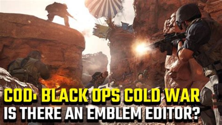 Black Ops Cold War Create An Emblem | Can you make custom logos?