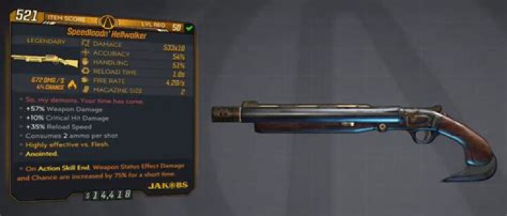 Borderlands 3 Doom Shotgun Easter Egg – Hellwalker Legendary!
