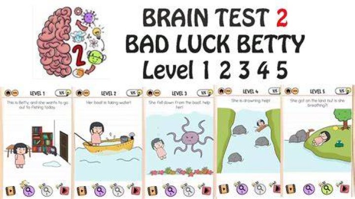 Brain Test 2 Bad Luck Betty Level 9 Answers Brain Test 2 Bad Luck Betty Level 9 Answers