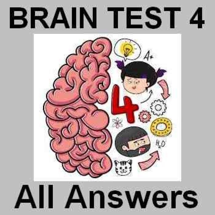 Brain Test 4 answers