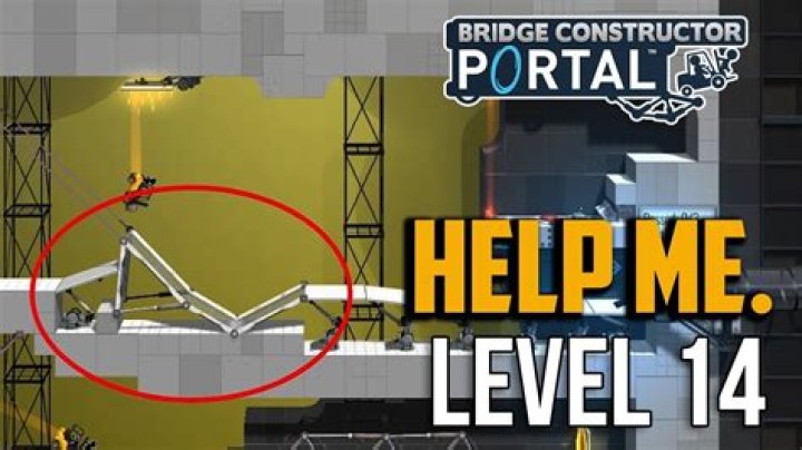 bridge constructor portal puzzle