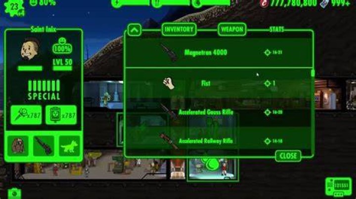 Cheats in Fallout Shelter