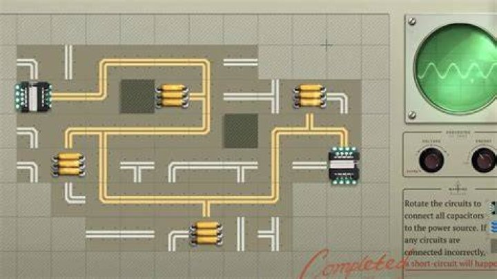 Circuit Board Puzzle - Reverse 1999