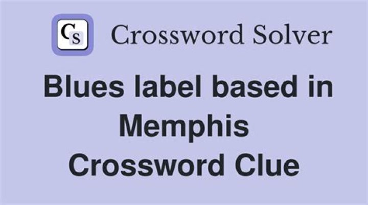 Classic Memphis-based record label Crossword Clue