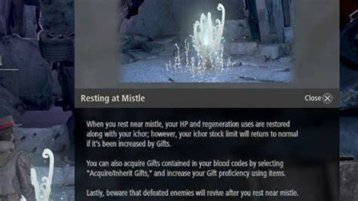 Code Vein Heal at Mystile