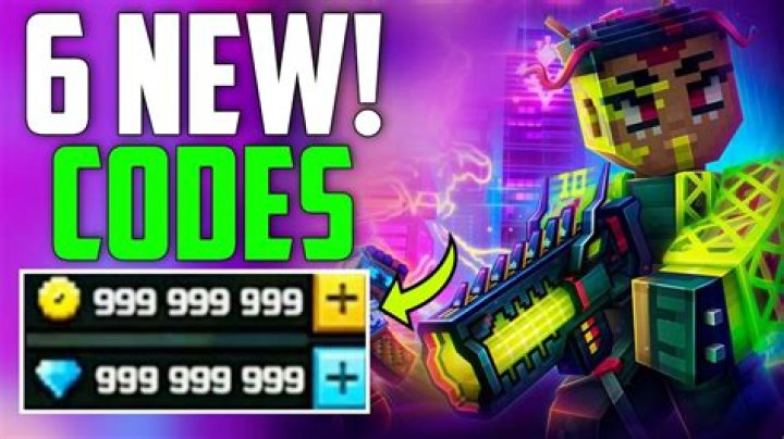 codes for pixel gun mobile game
