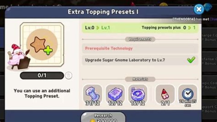 Cookie Run Upgrades