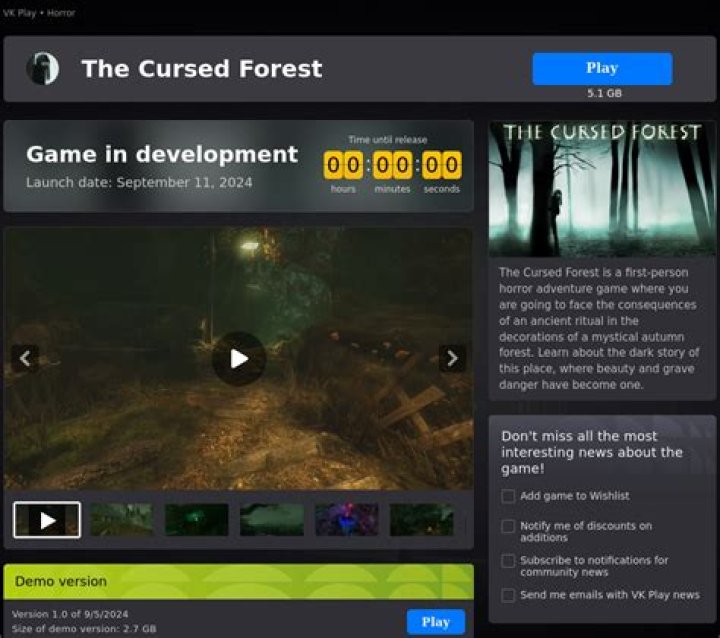 cursed forest