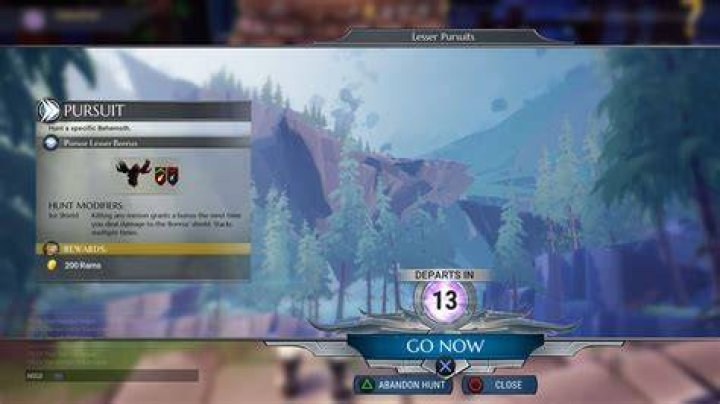 
Dauntless How to Abandon a Hunt
