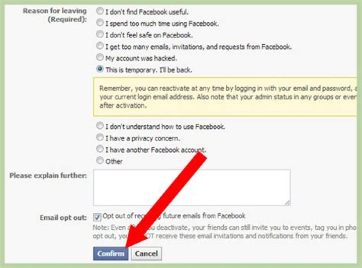 delete facebook account permanently