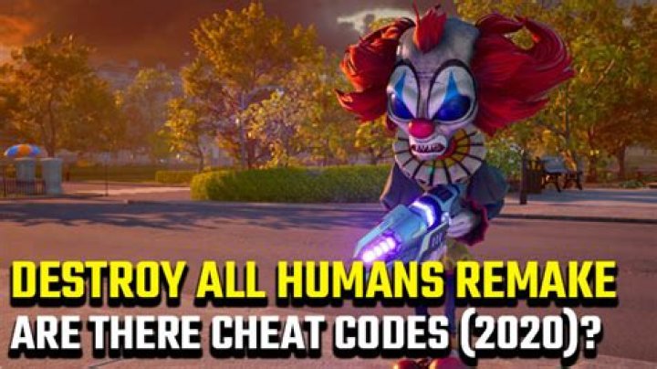 Destroy All Humans Remake 2020 Cheats | Does the remaster have cheat codes?