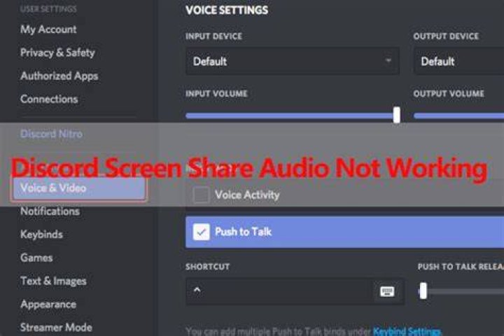 Discord Screen Share Audio Not Working Fix 2022