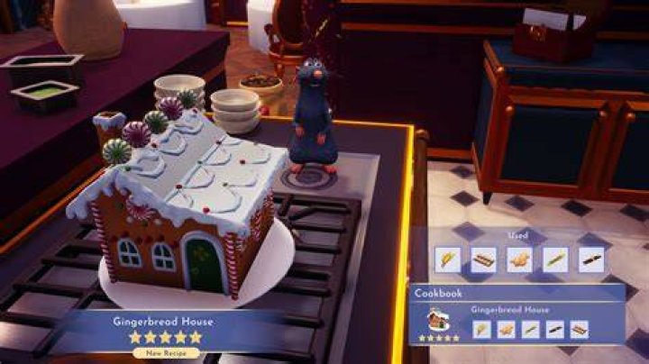 Disney Dreamlight Valley: Gingerbread House recipe