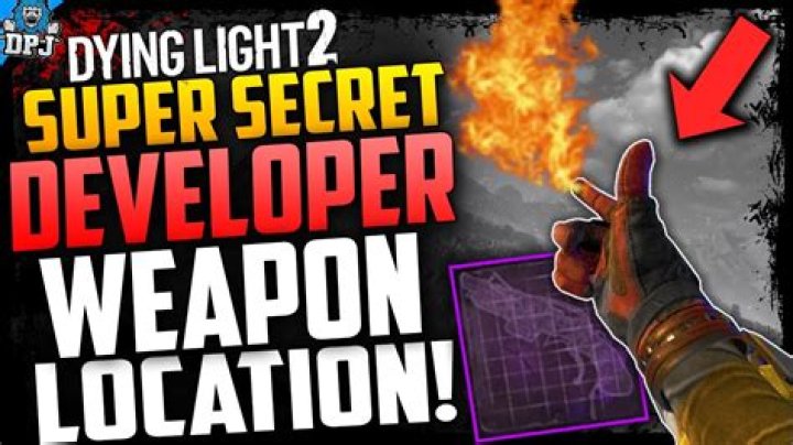 Dying Light 2 Finger Gun Developer Weapon Location (Easter Egg)