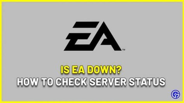 EA Servers Down? How To Check EA Server Status
