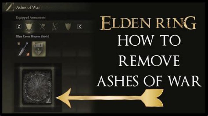 elden ring shield remove ashes of war