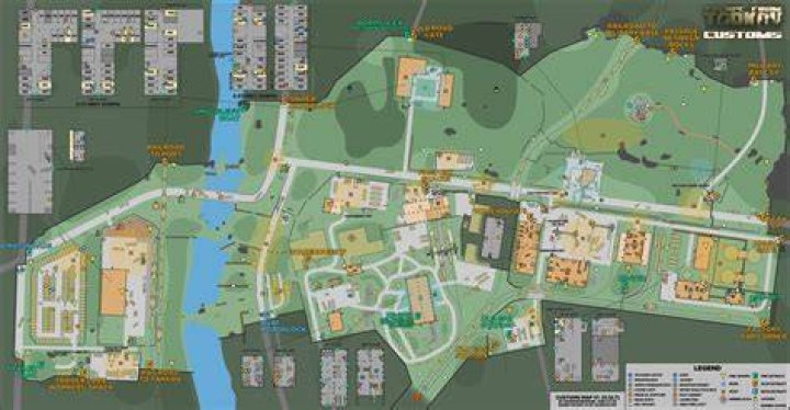 Escape from Tarkov Custom Map Spawn Location