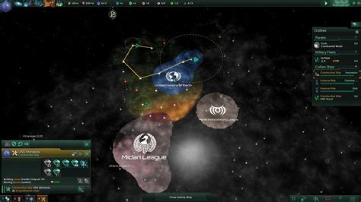 Exploring a tiny galaxy filled with jerks in Stellaris