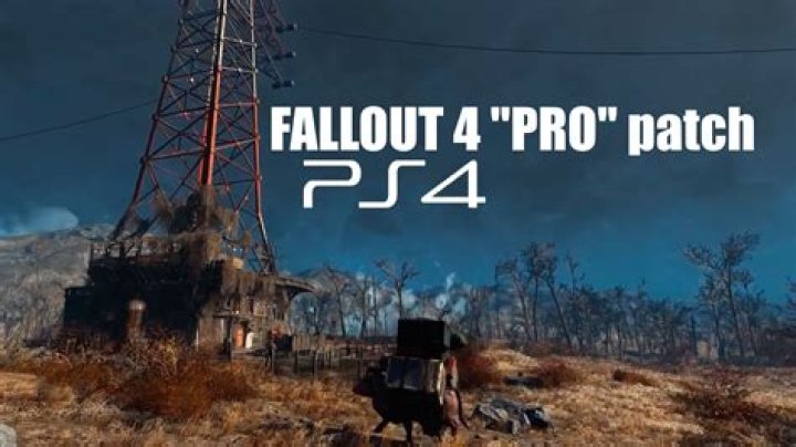 Fallout 4 PS4 Pro Patch Before vs After Comparison