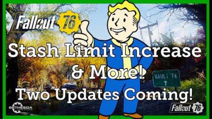 
Fallout 76 Stash Size Limit Increase Coming in Next Update
