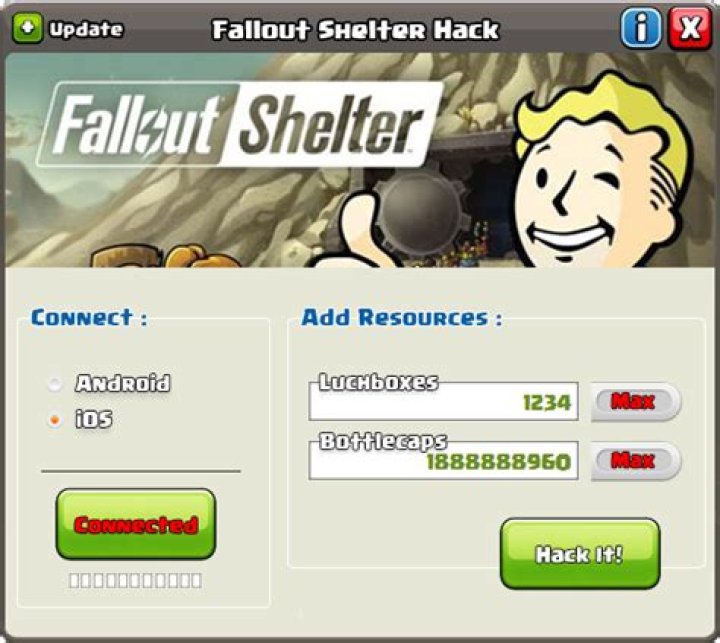 Fallout Shelter Cheats