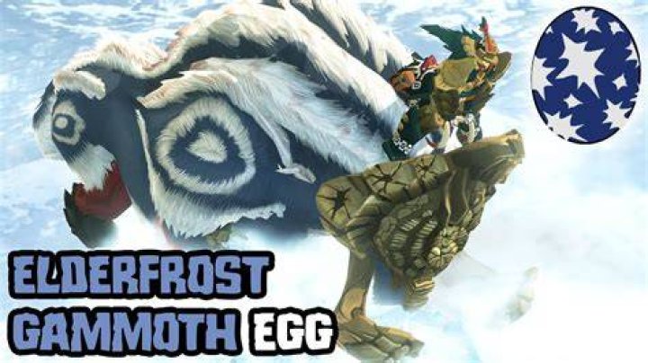 Fanged Beast Elderfrost Gammoth egg Monster Hunter Stories 2