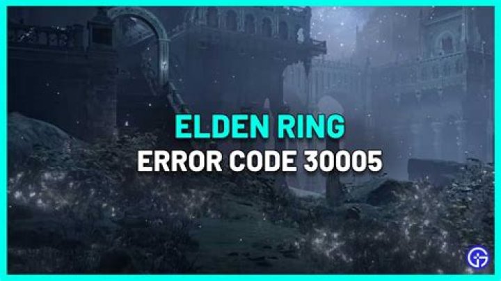 Fix Elden Ring Error Code 30005