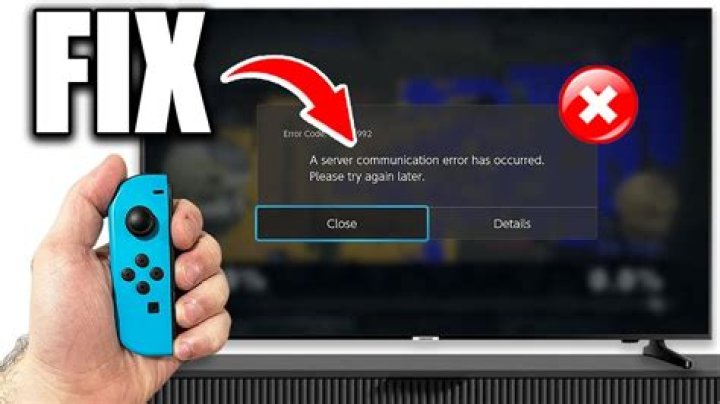 (Fix) Nintendo Switch Server Communication Error
