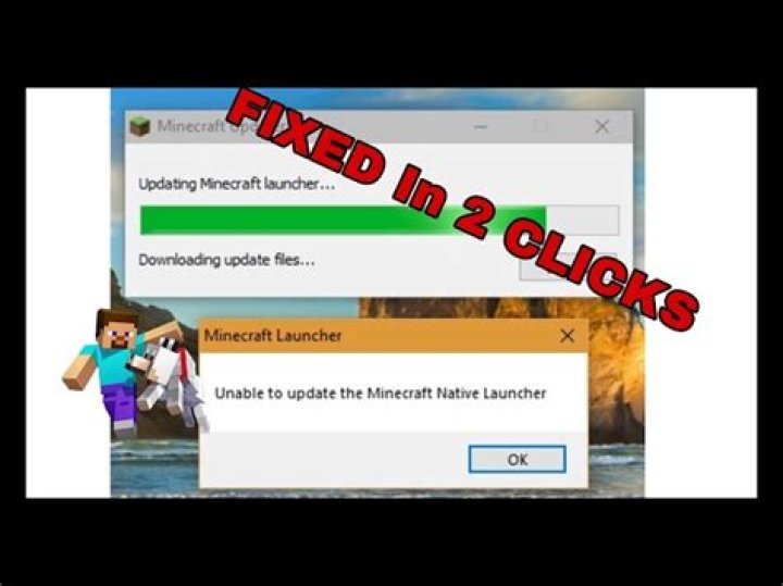 fix unable to update minecraft native launcher