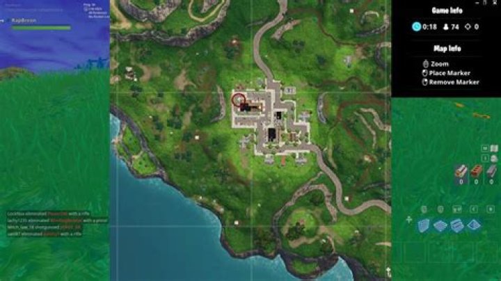 Fortnite Greasy Grove Treasure Map