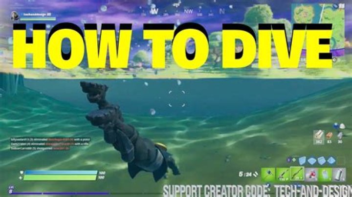 
Fortnite – How to Dive
