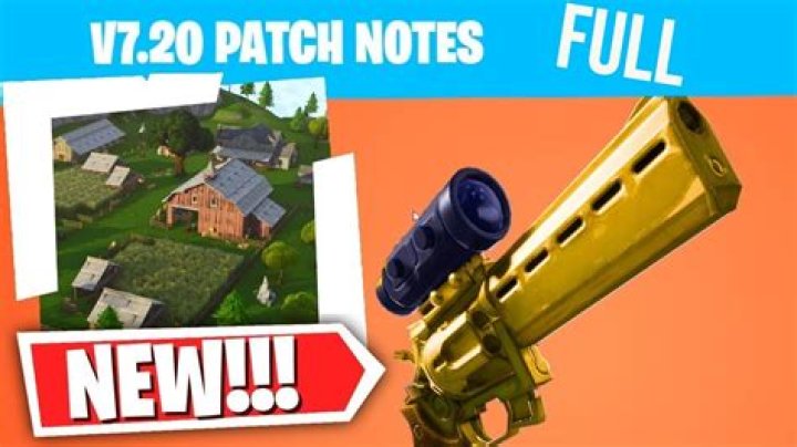 Fortnite Scoped AR Update Patch 2.2