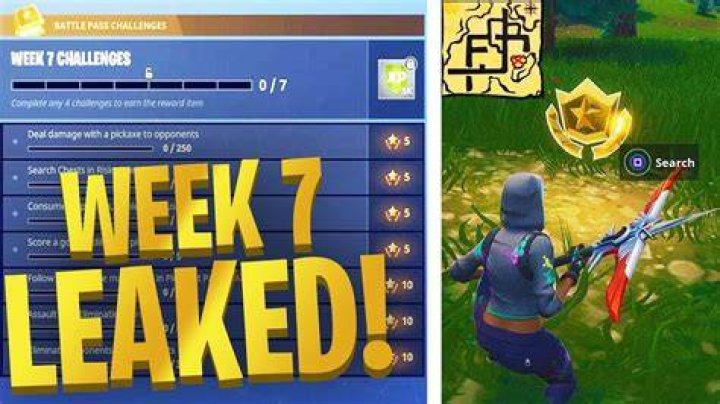 Fortnite Week 7 Challenges