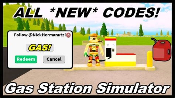 Gas Station Simulator Codes