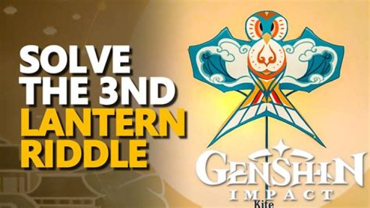 Genshin Impact Lantern Riddle 3 Answer
