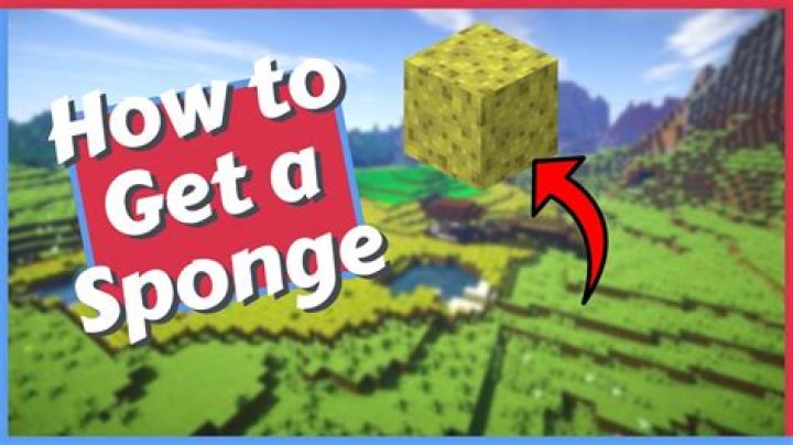 Get sponge in Minecraft from an Ocean Monument