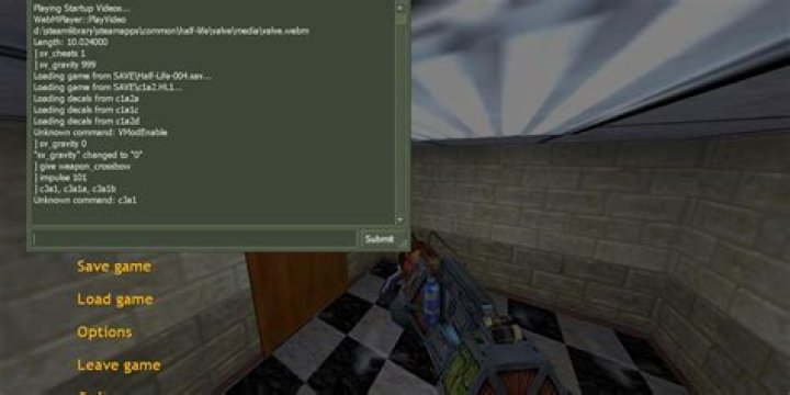 Half-Life PC Cheats - GameRevolution