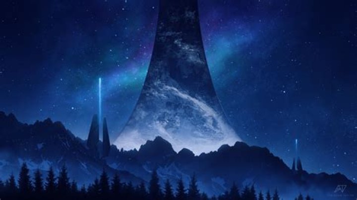 Halo Infinite Wallpapers view of Zeta Halo