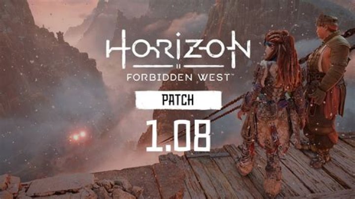 
Horizon Forbidden West Update 1.08 Patch Notes